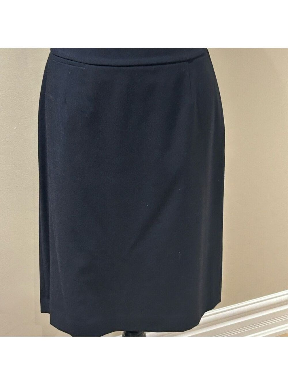 Calvin Klein Classic soft black Pencil Skirt